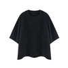 Washed Boxy Cropped Raglan Tee