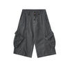 Multi-Pocket Baggy Cargo Cropped Pants