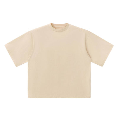 Mock Neck Oversized Vintage Tee