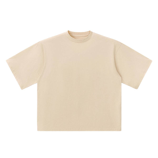 Mock Neck Oversized Vintage Tee