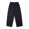 High Waist Structured Seam Relaxed Draped Wide Leg Pants