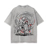 The Wounded Beast Graphic Washed Tee-INNBLAC