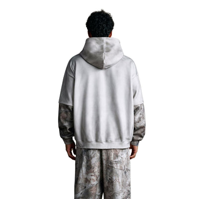 Branch Camo Sleeve Spray-Dyed Fleece Hoodie