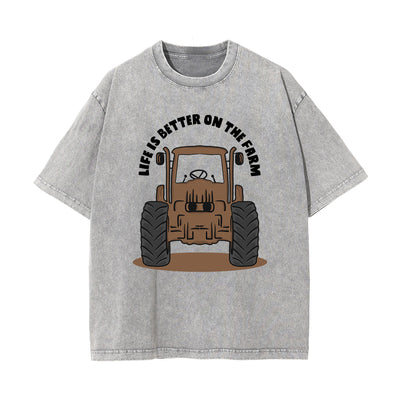 Life Is Better On The Farm Graphic Tee-INNBLAC