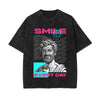 Smile Everyday Greek Statue Urban Graphic Tee-INNBLAC