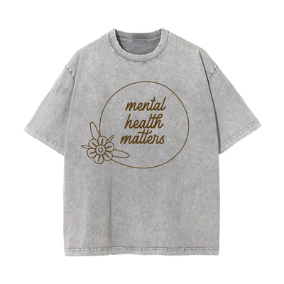 Mental Health Matters Graphic Tee-INNBLAC