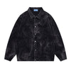 New Stylish Water Wave Denim Jacket