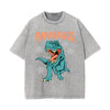Mamasaurus Graphic Washed Tee-INNBLAC