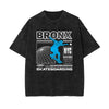 Bronx Urban Stone Wash Graphic Tee-INNBLAC