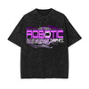 Robotic Futuristic Streetwear Graphic Tee-INNBLAC