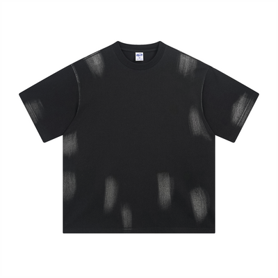Heavyweight Paint-Splatter Cotton Tee 285gsm