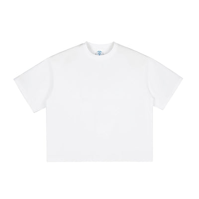 Washed Cotton Boxy T Shirt 260gsm