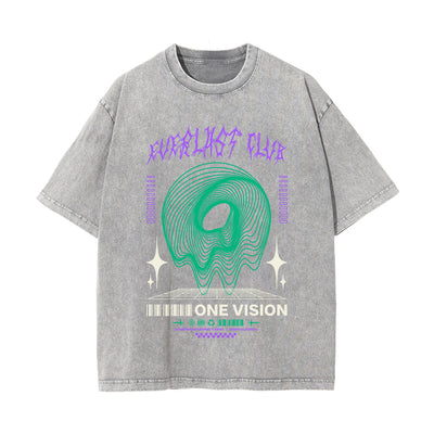 One Vision Stone Wash Graphic Tee-INNBLAC