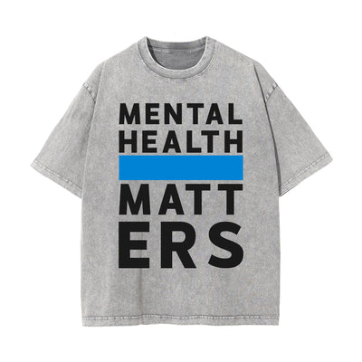Mental Health Matters Graphic Tee-INNBLAC