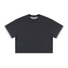 Oversized Cotton Crew Neck Tee 250G