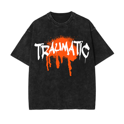 Traumatic Urban Streetwear Graphic Tee-INNBLAC