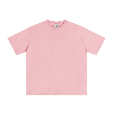 Crew Neck Solid Color T shirt 235gsm