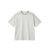 Vintage Contrast Seam Cotton Boxy Tee