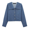 Sweet Girl Denim Long Sleeve Shirt