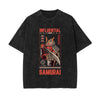 Influential Samurai Graphic Washed Tee-INNBLAC