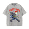 Resistance Street Punk Graphic Tee-INNBLAC