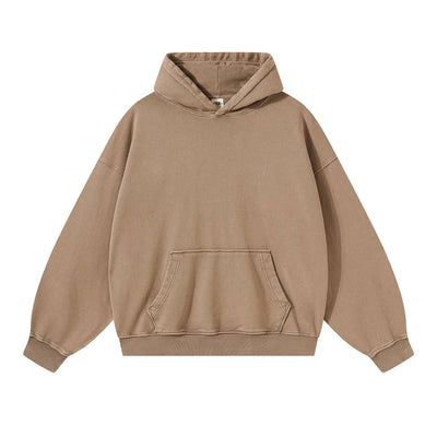 Vintage Washed Heavyweight Pullover Hoodie