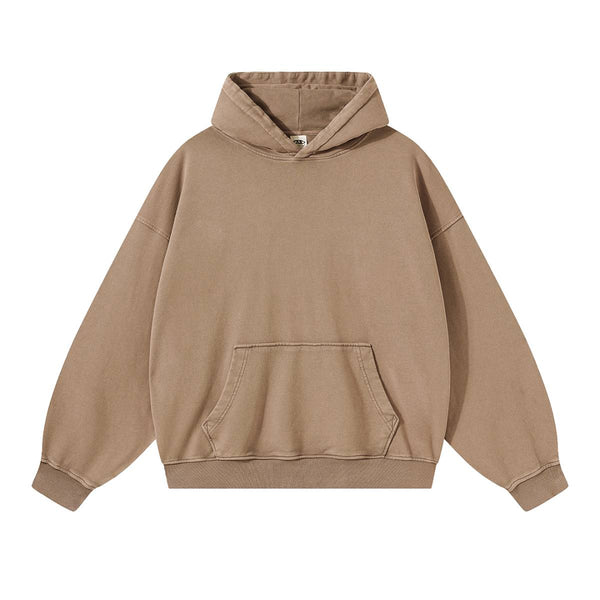 Vintage Washed Heavyweight Pullover Hoodie