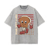 Don't Look Back Graphic Washed Tee-INNBLAC