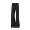Street Deconstructed Embroidered Slim Flare Jeans