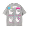 In The Class Room Graphic Washed Tee-INNBLAC