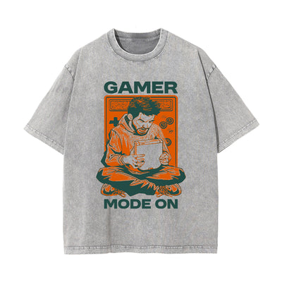 Gamer Mode On Gaming Graphic Tee-INNBLAC