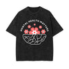 Mental Health Matters & Flowers Graphic Tee-INNBLAC