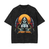 Spooky Babe Graphic Washed Tee-INNBLAC