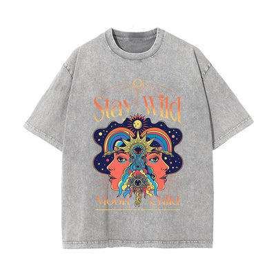 Stay Wild Moon Child Graphic Tee-INNBLAC
