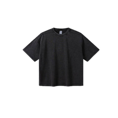 Heavyweight Vintage Fade Raw Edge Boxy Tee