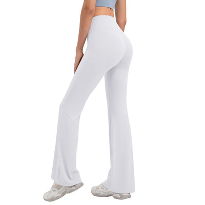 High Waist Micro Flare Yoga Pants for Women Moisture-Wicking Butt Lifting Gym & Yoga Leggings