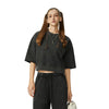 310G Snow Wash Cotton Crop Tee