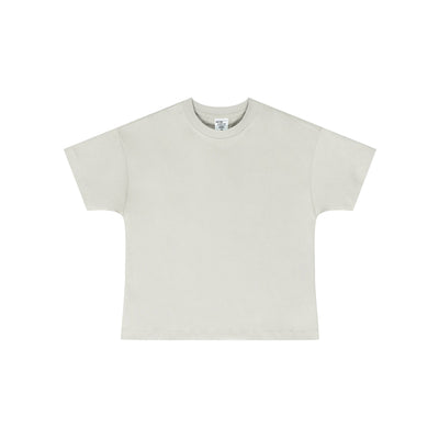 Women's Solid Color Crew Neck Tee 255gsm