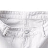 Solid Cargo Wide-Leg Cropped Pants
