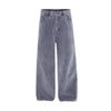 Washed Distressed Wide Leg Relaxed Straight Street Jeans