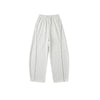 Colorblock Seam Detail Curved Leg Pants