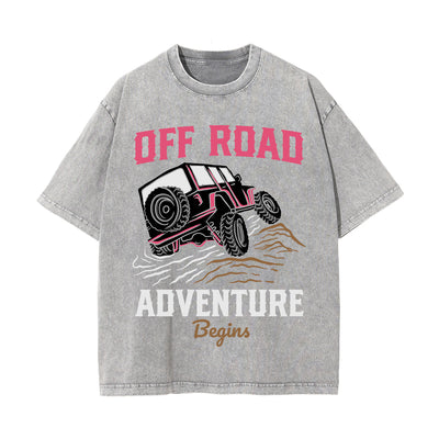 Off Road Adventure Begins Graphic Tee-INNBLAC