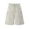 Streetwear Cargo Straight Bermuda Shorts