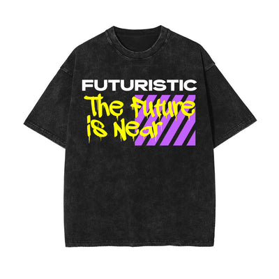Futuristic Urban Graphic Tee-INNBLAC