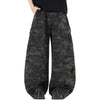 Baggy Camouflage Cargo Denim Pants