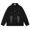 Unisex Retro Street Washed Vintage Denim Jacket