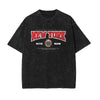 New York Typography Urban Graphic Tee-INNBLAC
