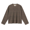 Vintage Snake Texture Waffle Long-Sleeve T-Shirt