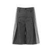 Vintage Pinstripe Wide Leg Cropped Trousers