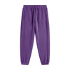 Solid Color Plush Lining Joggers